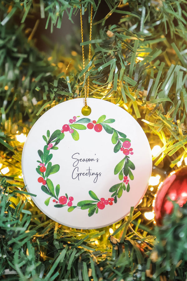 Matte Christmas Ornament (Bundle of 3)