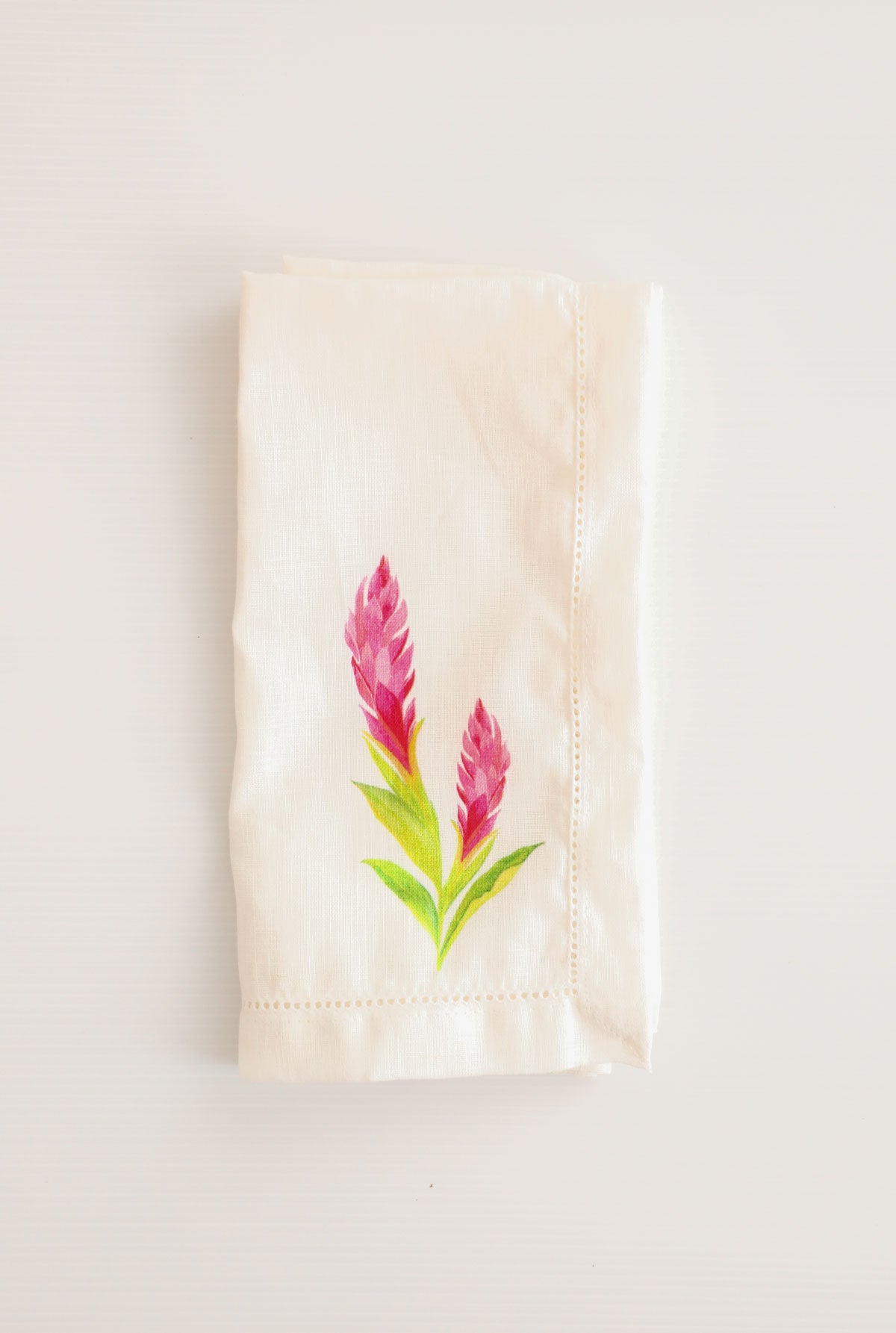 French Linen Gingerlily Table Napkins (Set of 4)