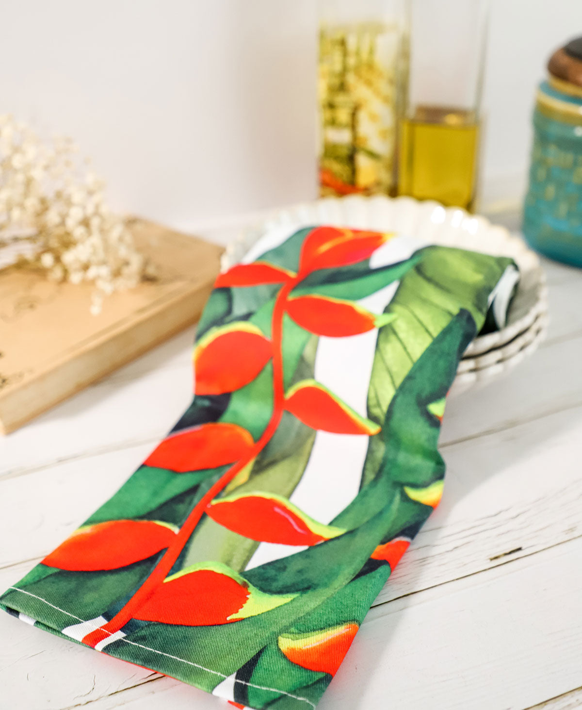 Lobster Claw Tea Towel