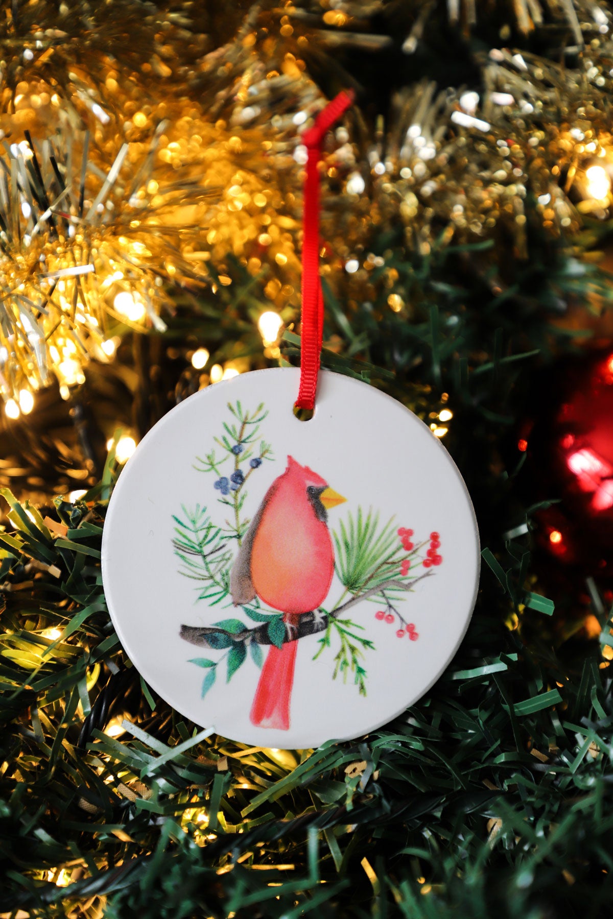 Glossy Christmas Ornament (Bundle of 3)