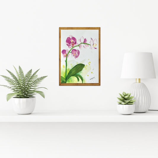 “Elegant” Orchids Fine Art Print
