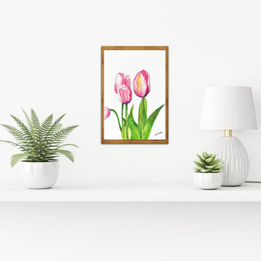 “Charm” Tulips Fine Art Print