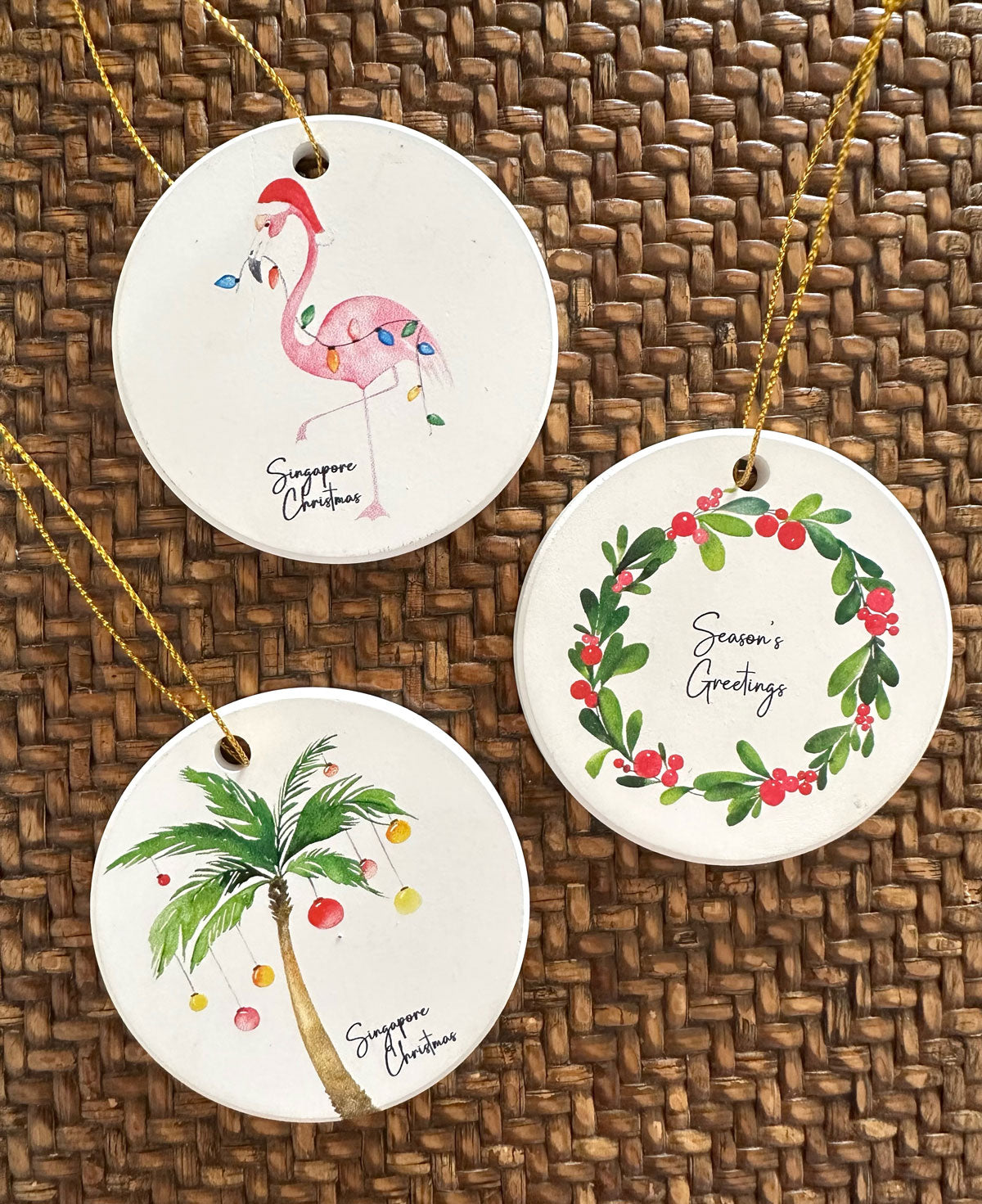 Matte Christmas Ornament (Bundle of 3)